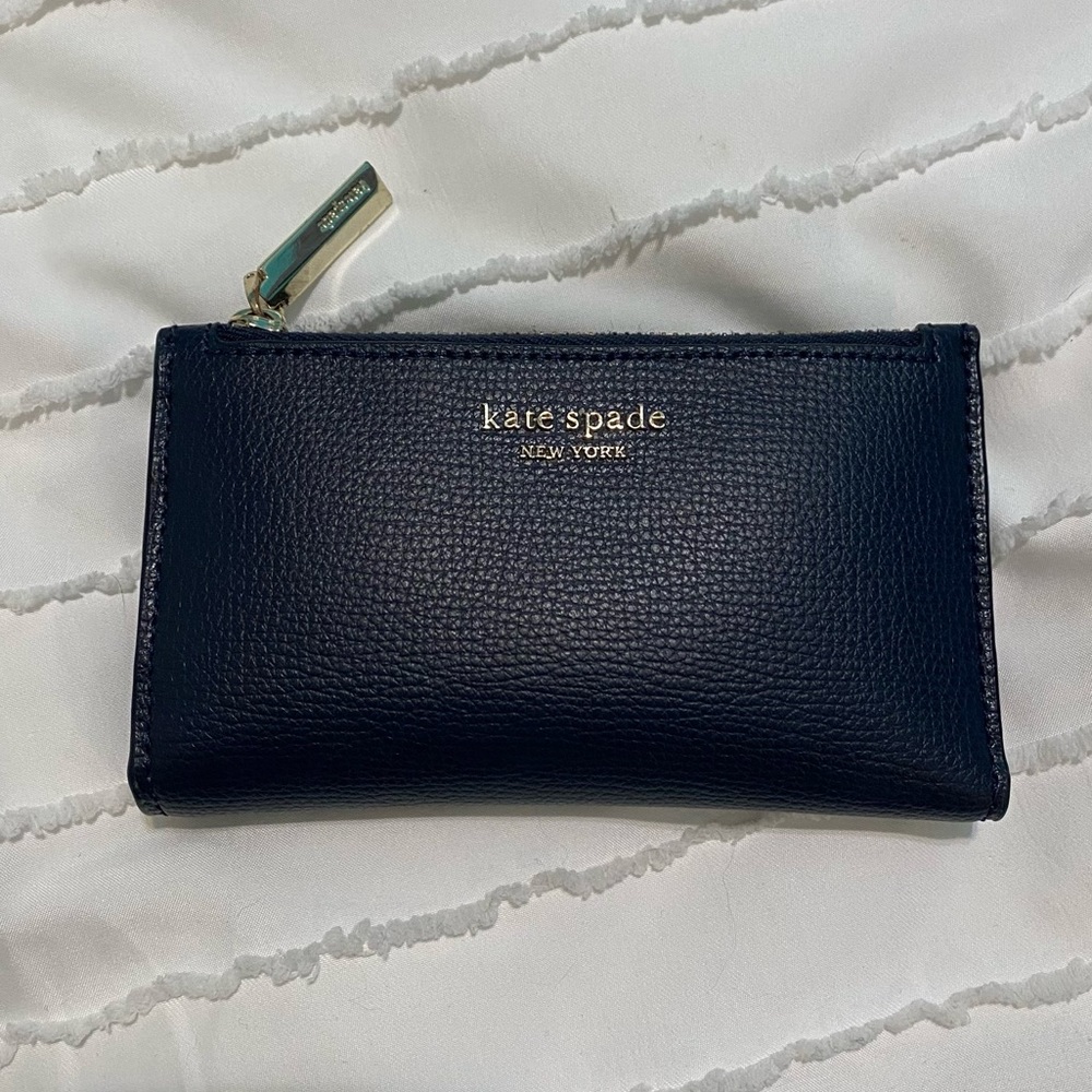 Kate spade navy blue wallet